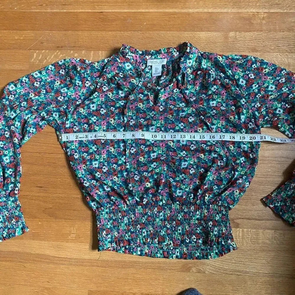 Rachel Zoe Floral Cottage core Blouse - Picture 15 of 15